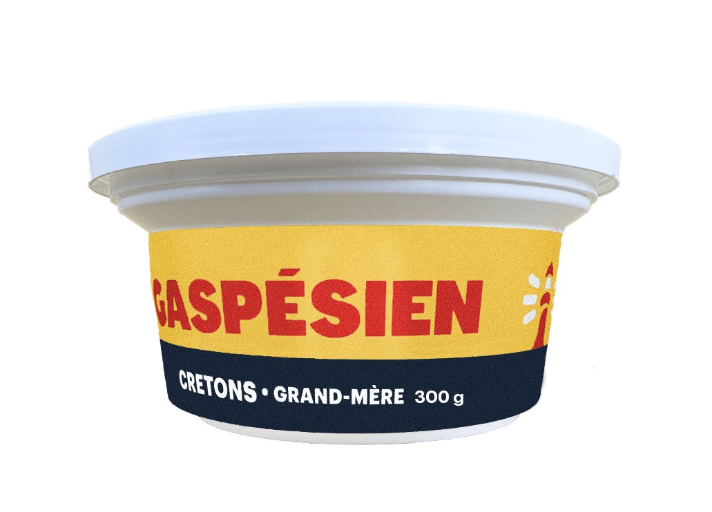 Gaspésien creton Grand-mère