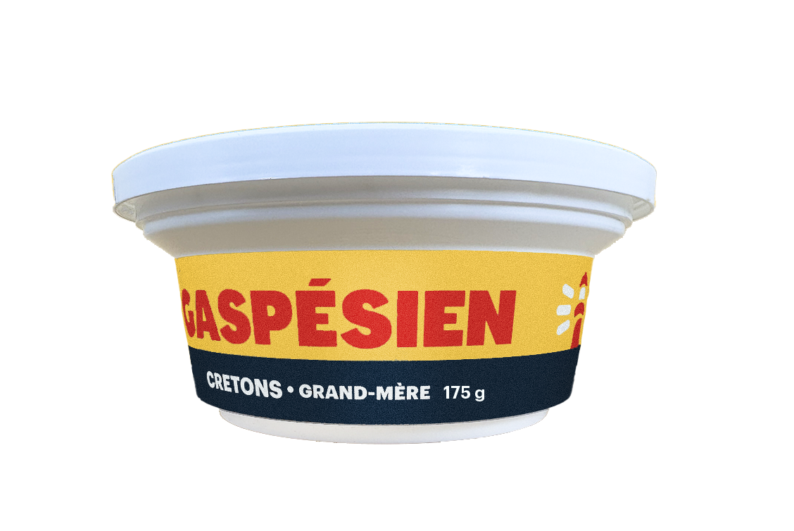 Gaspésien creton Grand-mère