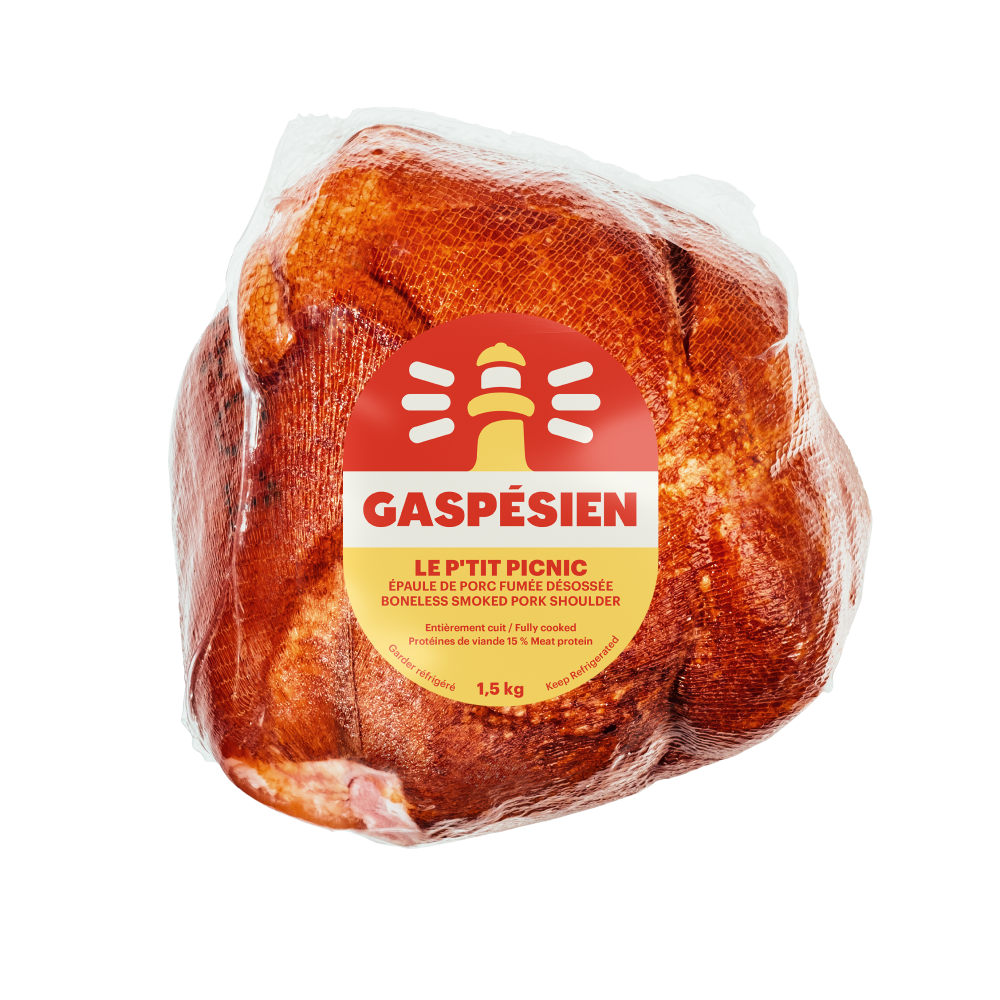 Gaspésien's Boneless Smoked Pork Shoulder Le P'tit Picnic