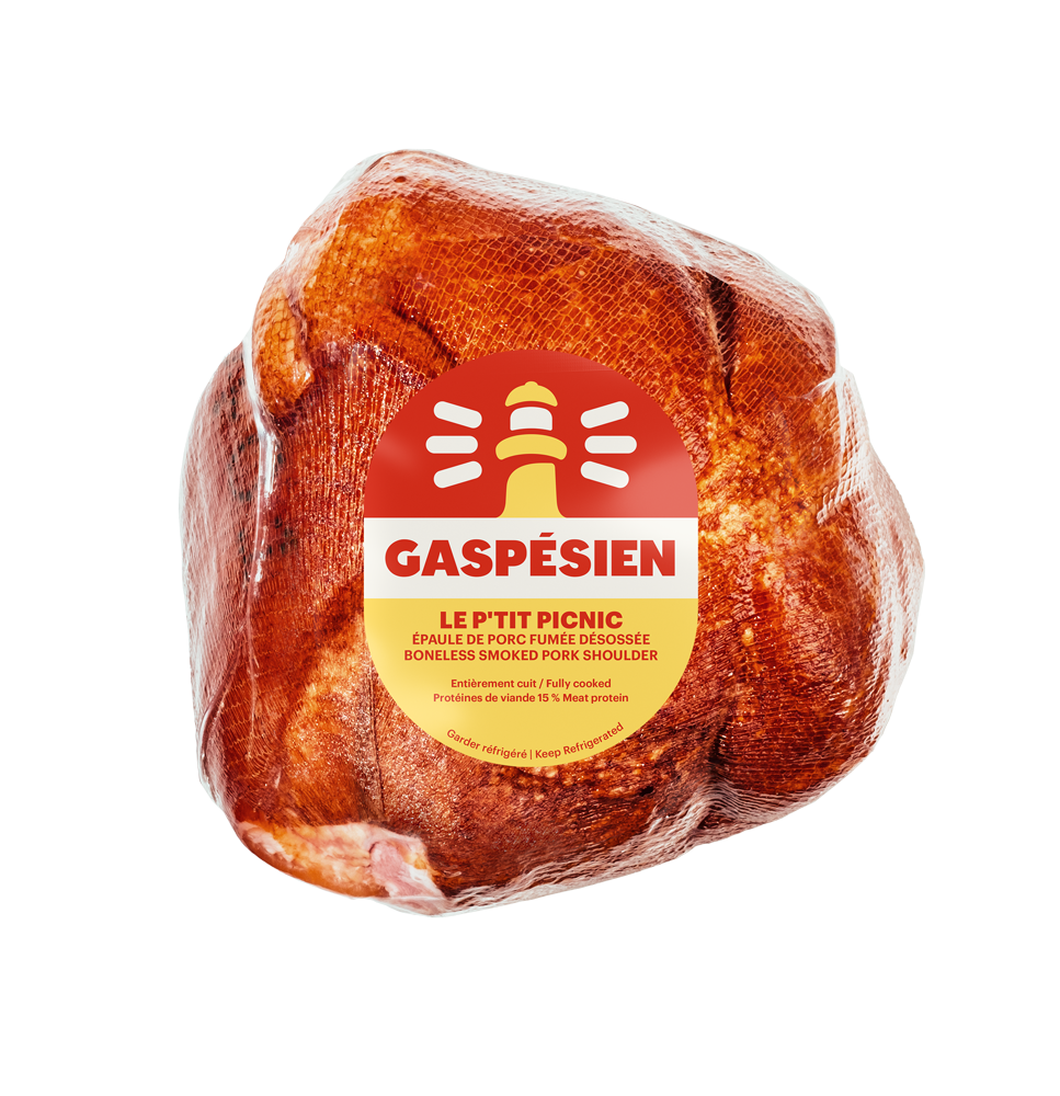 Gaspésien's Boneless Smoked Pork Shoulder Le P'tit Picnic