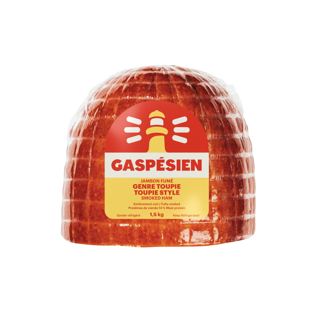 Gaspésien's Toupie Style Smoked Ham 1,5 kg