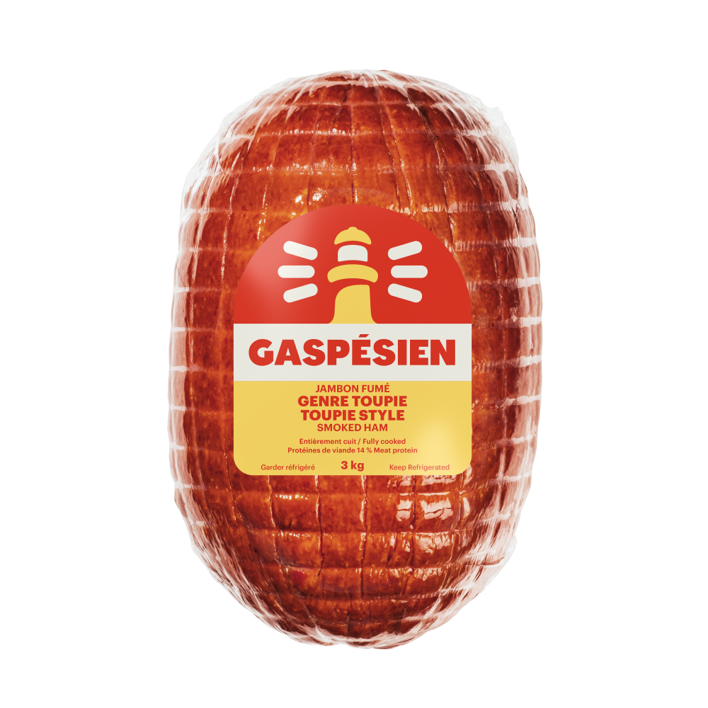 Gaspésien's Toupie Style Smoked Ham 3 kg