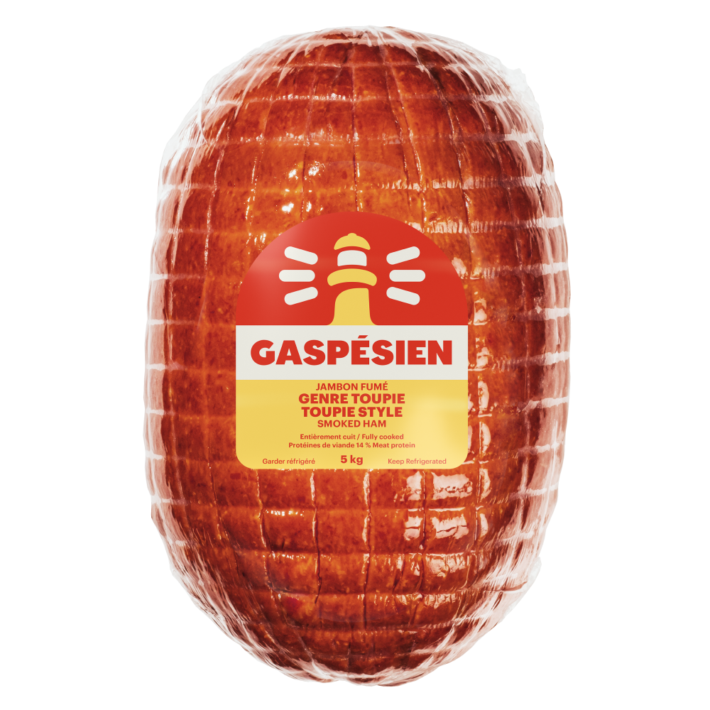 Gaspésien's Smoked Toupie style Ham 5 kg