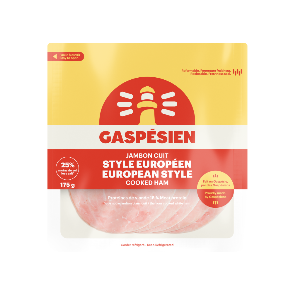 Gaspésien's European Style Cooked Ham 175g