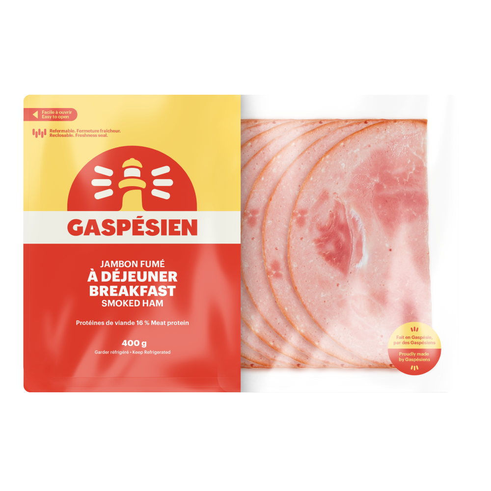 Gaspésien's Breakfast smoked ham 400g