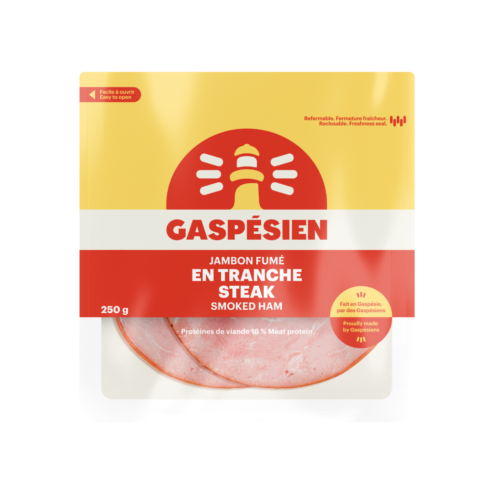 Gaspésien's Smoked Ham Steak 250g